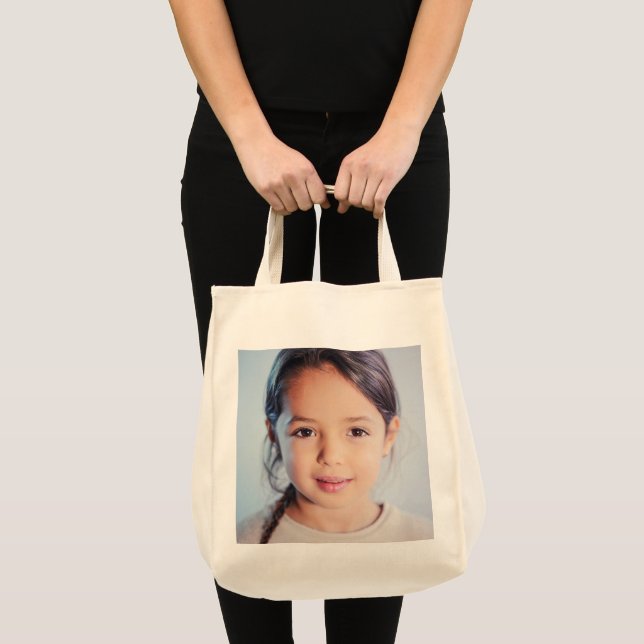 CUSTOM PHOTO PERSONALIZED TOTE BAG (Front (Product))