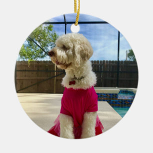 Custom Photo Pet Ceramic Ornament