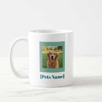 Custom Photo Pet Coffee Mug | Personalized Name