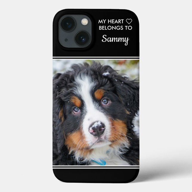 Custom Photo Pet Dog Cat - Cute Quote Photo Case-Mate iPhone Case (Back)
