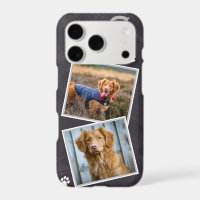 Custom Photo Pet Dog Cat Slate Marble Photo