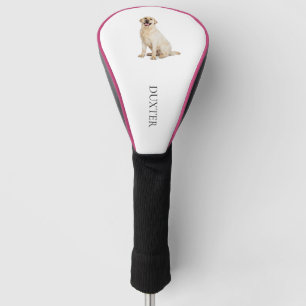 Custom Photo Pet Family Dog Personalised Monogram  Golf Head Cover
