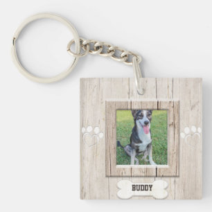 Custom Photo Pet Key Ring