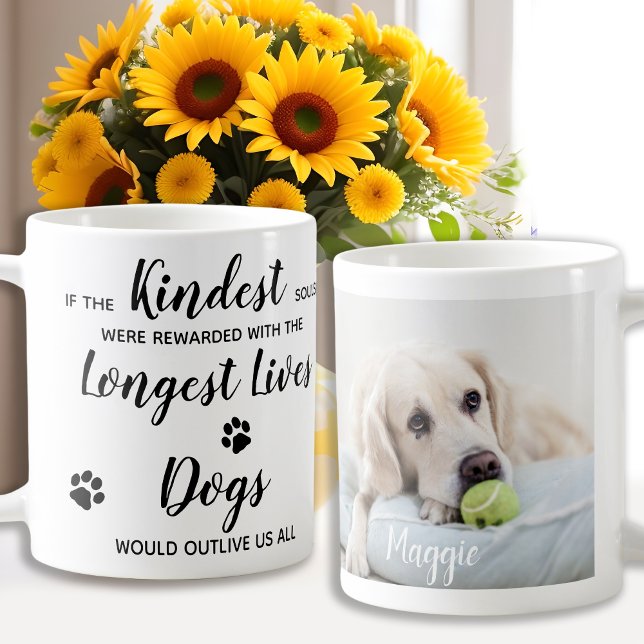 Custom Photo Pet Loss Keepsake Pet Memorial Coffee Mug (Creator Uploaded)