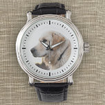 Custom Photo Pet Minimalist Modern Keepsake Watch<br><div class="desc">A wonderful memory of a beloved dog: this simple minimalist modern custom photo watch is a great gift for any pet lover. A sweet keepsake for years to come.</div>