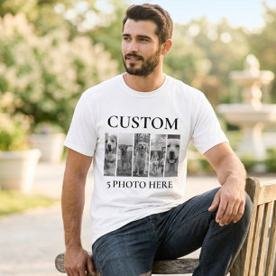 Custom Photo Pet Shirt, Vintage Bootleg Dog Shirt