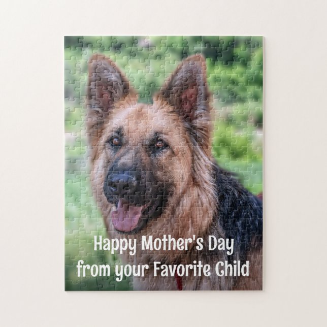 Custom Photo Pets Family Kids Personalised Picture Jigsaw Puzzle (Vertical)