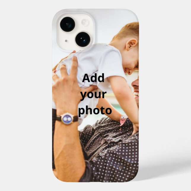 Custom Photo Phone case-iPhone 14 case (Back)