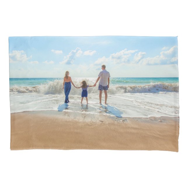 Custom Photo Pillow Case Your Own Design (Front)