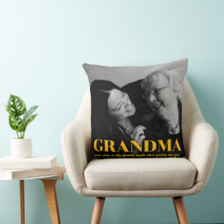 Custom Photo Pillow - Personalised Home Decor Gift