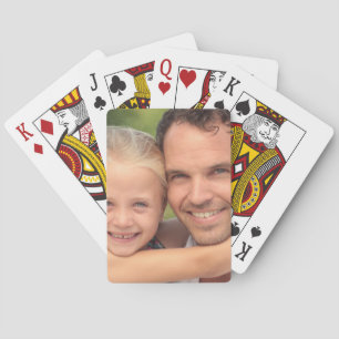 custom photo playing cards