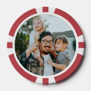 Custom Photo Poker Chips