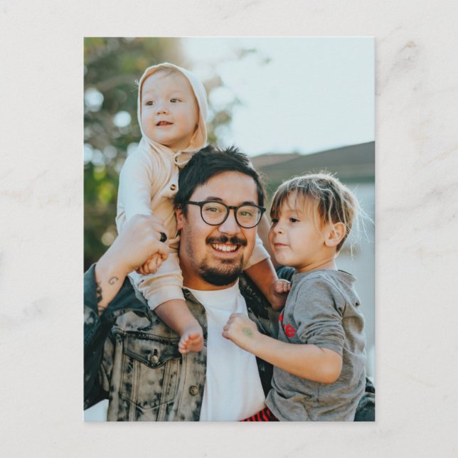 Custom Photo Postcard (Front)