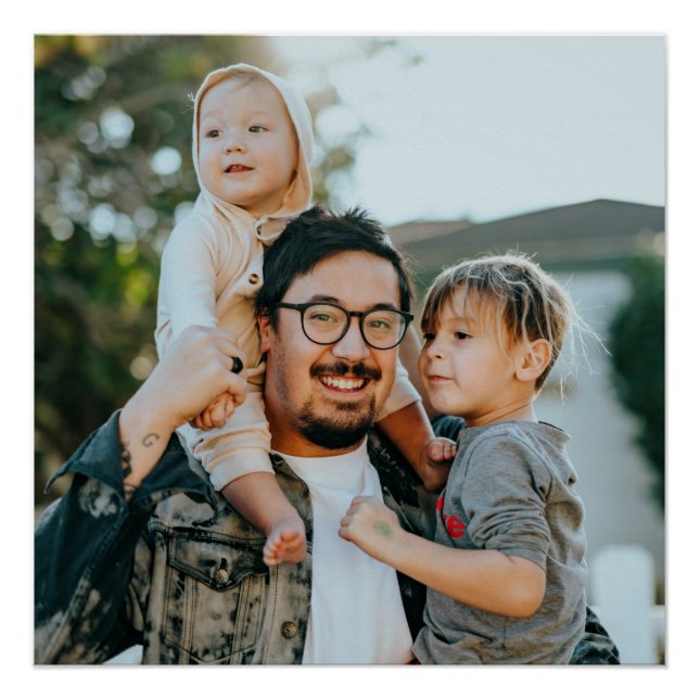 Custom Photo  Poster (Front)