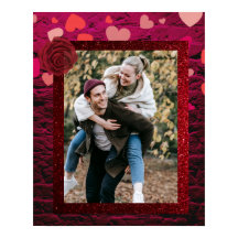 Custom photo poster valentine love gift