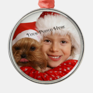 Custom Photo Premium Holiday Ornament