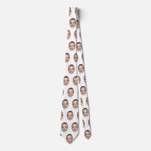 Custom Photo Printed Picture Photo Gift Custom  Tie
