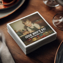 Custom Photo Retro Cool Fun Birthday Party