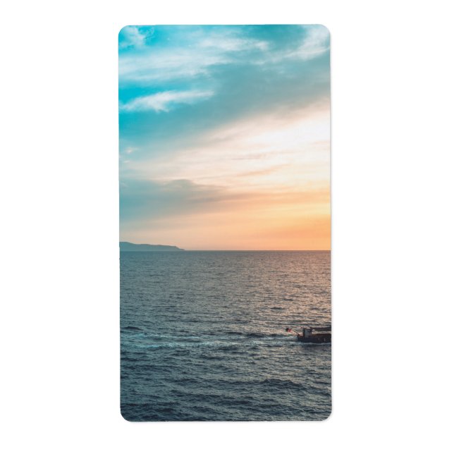 Custom Photo Return Address Label – Personalised (Front)