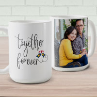 Custom Photo Romantic Love Birds Together Forever