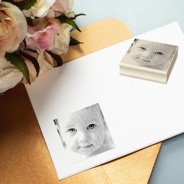 Custom Photo Rubber Stamp (Creator Uploaded)