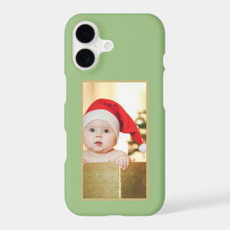 Custom Photo Sage Green iPhone Case-Mate