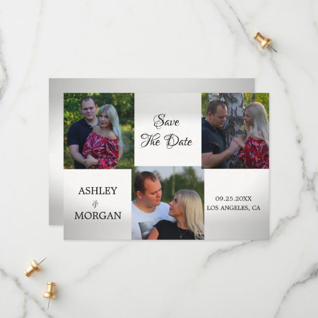 Custom Photo Save The Date (Front/Back In Situ)