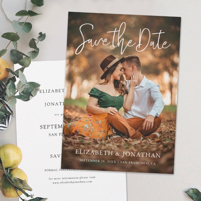 Custom Photo Save the Date Wedding Invite Template (Creator Uploaded)