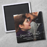 Custom Photo Save the Date Wedding Magnet<br><div class="desc">Custom photo "save the date" wedding magnet.</div>