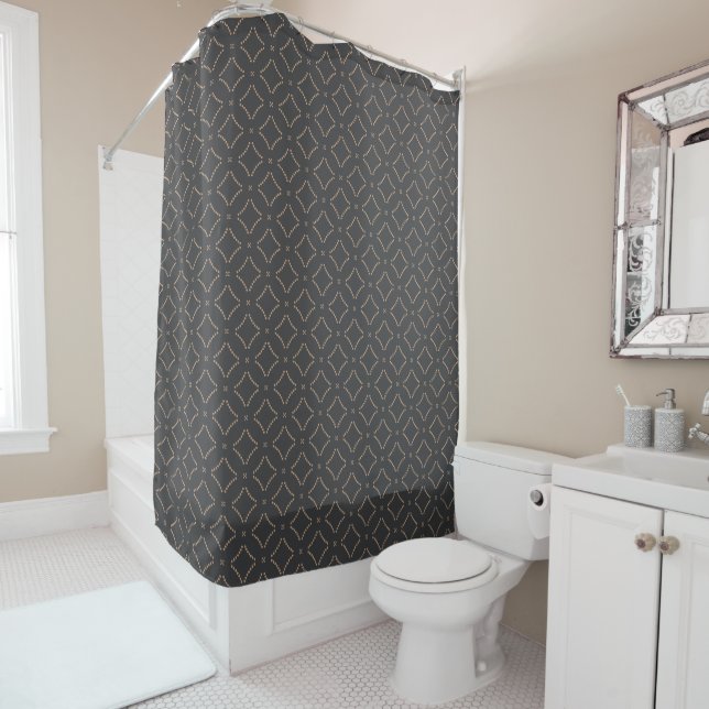 Custom Photo Shower Curtain (In Situ)