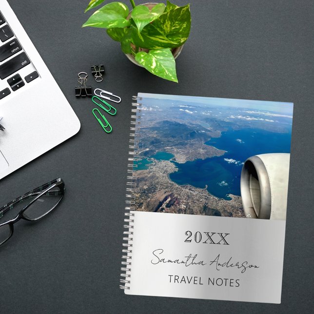 Custom photo silver travel notebook (Creator Uploaded)