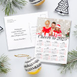 Custom Photo Simple Modern Calendar 2025 Family Holiday Postcard<br><div class="desc">Get ready to embrace 2025 with our beautifully designed simple Modern Minimalist Custom Photo Family Holiday Postcard Calendar! This elegant and personalised postcard is a wonderful way to share the warmth of the season. Customise it with a cherished horizontal family photo, creating a timeless keepsake your loved ones will treasure....</div>