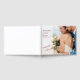 Custom Photo Simple Modern Wedding Guest Book