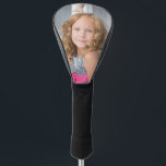 Custom Photo Simple Personalised Golfer Driver Gol Golf Head Cover<br><div class="desc">Custom Photo Simple Personalised Golfer Driver Golf Head Cover</div>