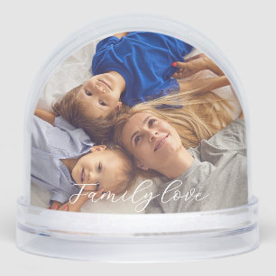 Custom Photo Snow Globe – Personalized Gift