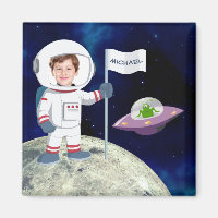 Custom Photo Spaceman on Moon