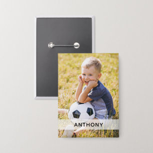 Custom Photo Sports  Button