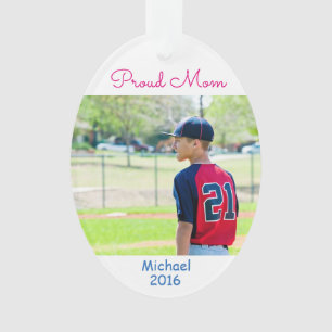 Custom Photo Sports Ornament