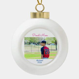Custom Photo Sports Ornament
