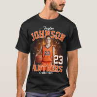 Custom Photo Sports Player Orange Bootleg
