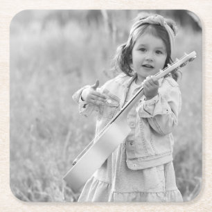 Custom Photo Square Paper Coaster