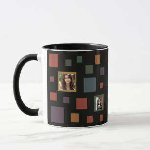 Custom Photo Squares Mug