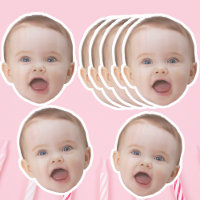 Custom Photo Stickers, Custom Photo Face