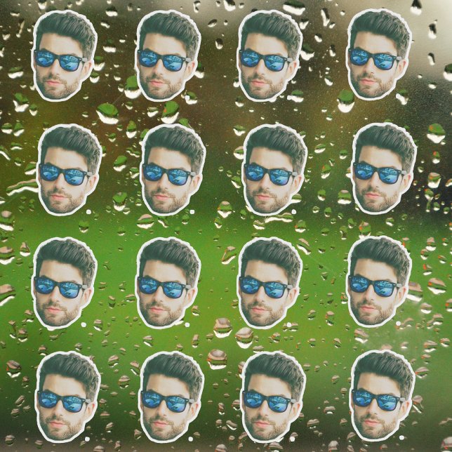Custom Photo Stickers Personalised Face Sticker (Creator Uploaded)