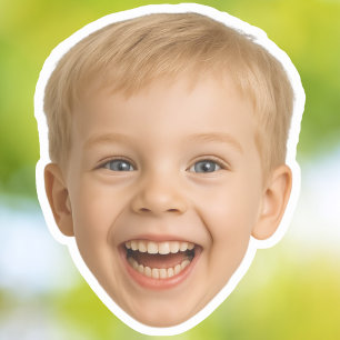 Custom Photo Stickers Personalised Face Sticker