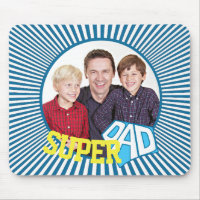 Custom Photo Super Dad Comic Book