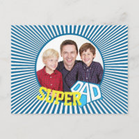 Custom Photo Super Dad Comic Book
