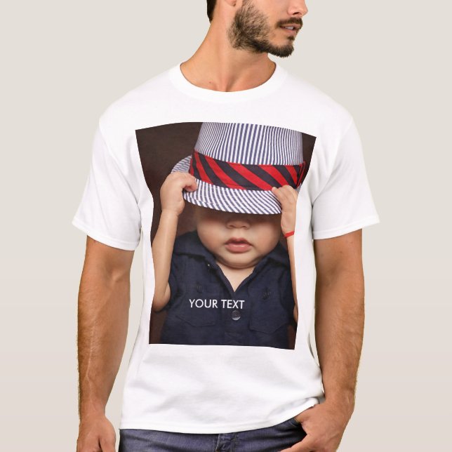 Custom Photo T-Shirt (Front)