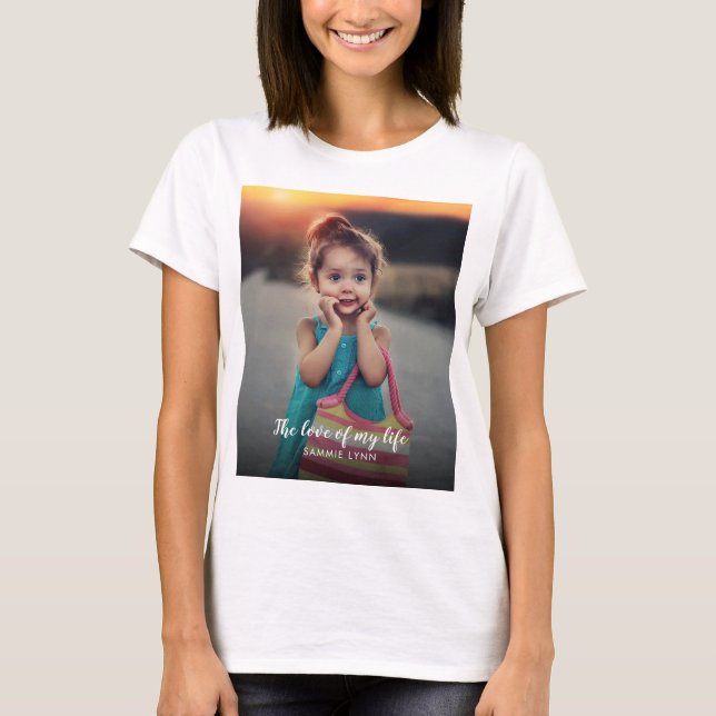 Custom Photo T-Shirt (Front)