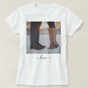 Custom Photo T-Shirt Your Romantic Gift